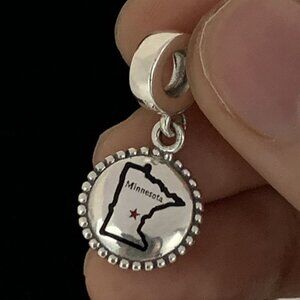 ✨🔥Pandora Minnesota charms Travel Charm S925 ale
